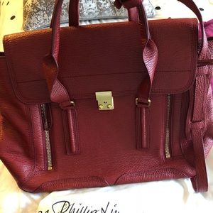 Authentic large Phillip Lim Red Tote